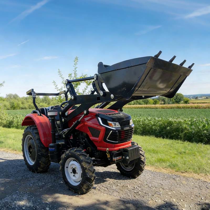 Tractor Backhoe - Мини-трактор 50 л.с. 4WD с фронтальным
