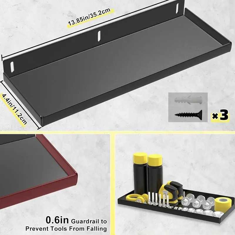 Heavy Equipment Supplies - Настенный металлический держатель для инструментов, сверхпрочная