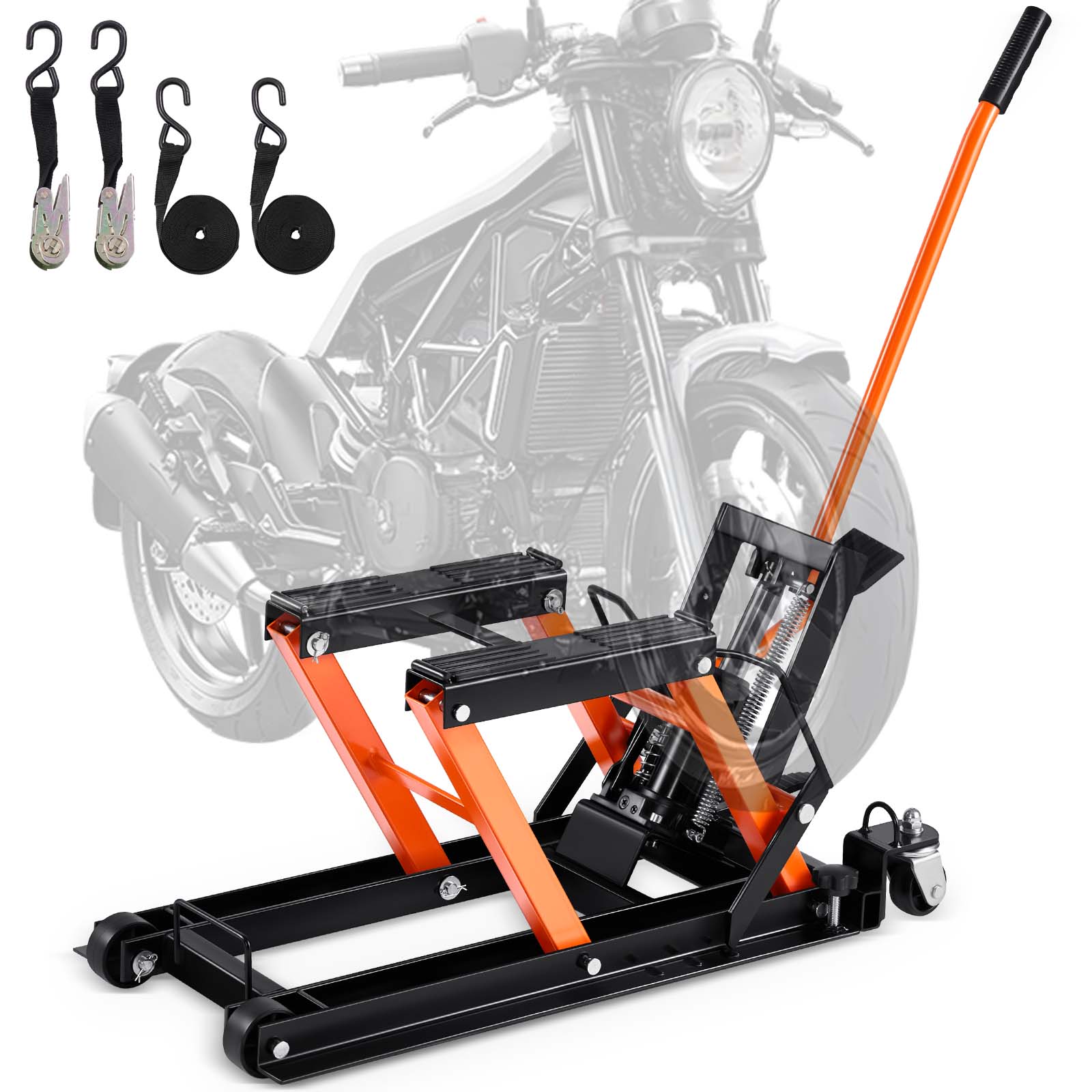 Hydraulic Floor Jack - VEVOR 1500 LBS стальной гидравлический подъемник