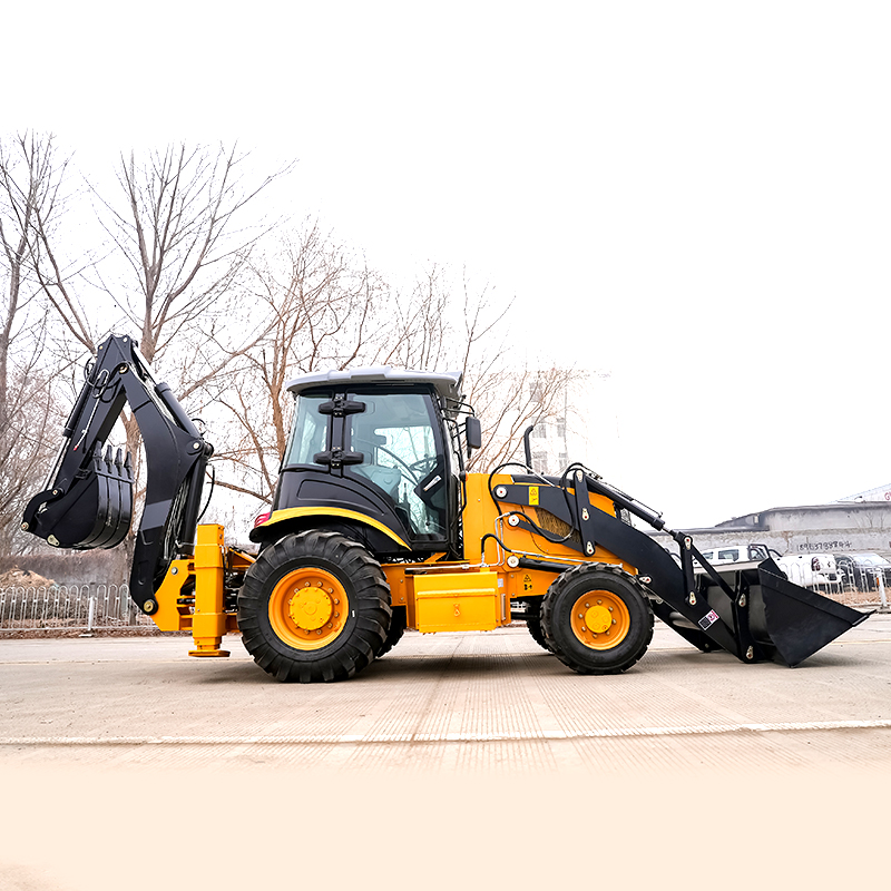Удобный в обслуживании мини-эк – обзор и цена Tractor Backhoe