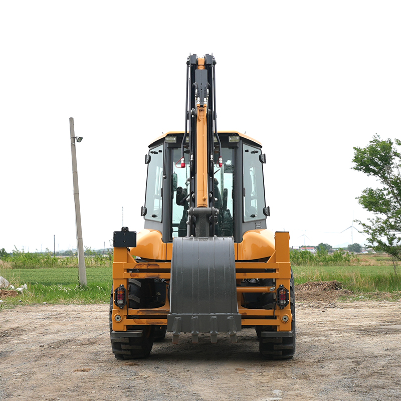 Экскаватор-погрузчик с глубоки – обзор и цена Tractor Backhoe