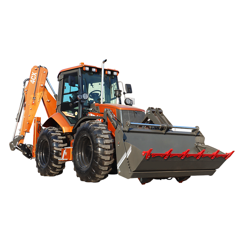 Экскаватор-погрузчик 4CX с дви – обзор и цена Tractor Backhoe