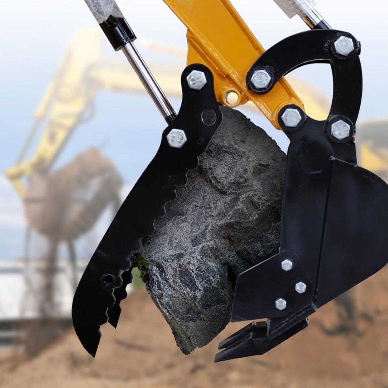 Гидравлический зажим для экска – обзор и цена Heavy Equipment Landscaping