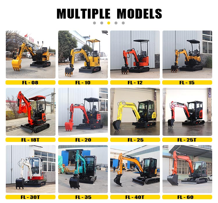 Гидравлический гусеничный мини – обзор и цена Tractor Backhoe