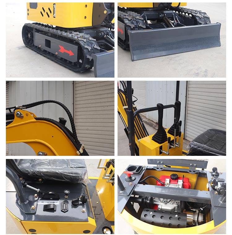 Гидравлический гусеничный мини – обзор и цена Tractor Backhoe